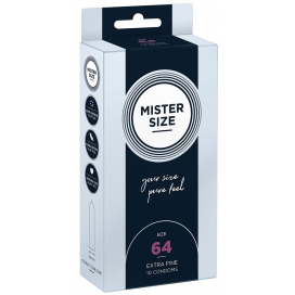 MISTER SIZE Condoms MISTER SIZE 64mm x10
