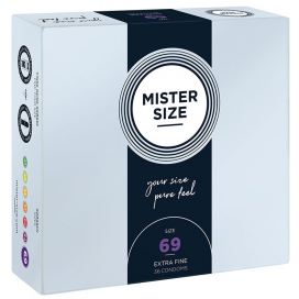 Mister Size - Pure Feel - 69 mm - 36 pack