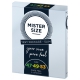 Condoms MISTER SIZE Sample 3 sizes 47, 49 and 53mm