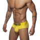 PUSH UP MESH Briefs Yellow