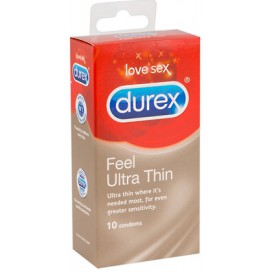 Preservativos Durex Ultra Thin x10