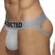 Jockstrap PUSH UP MESH Grey