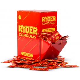 Ryder Condoms Préservatifs Latex RYDER x144