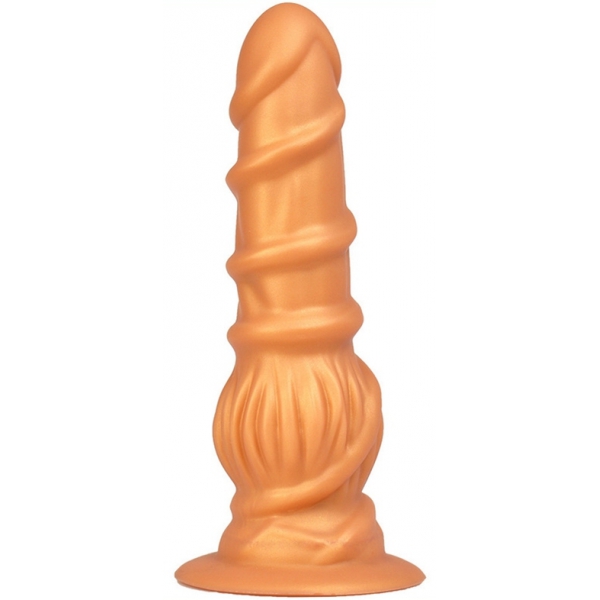 Lighthouse Anal Pleasure Dildo Orange