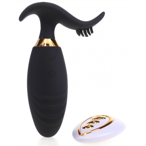 Huevo vibrador Wavy Sex 8,5 x 3cm Negro