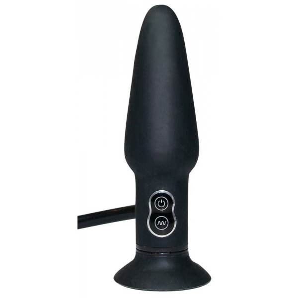 Inflatable vibrating plug True Vibes 16 x 4.6cm