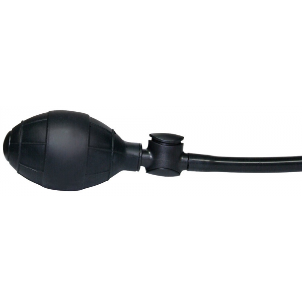 True Black Vibrating Butt Plug