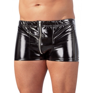 Black Level Men WINKY Zwarte Vinyl Effect Boxer