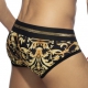 VERSAILLES black-gold briefs