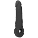 Manicotto per pene Realrock 17 x 4,5 cm nero