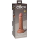 Realistic Dildo 2Density Six - 15.5 x 4cm Latino