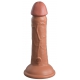 Realistic Dildo 2Density Six - 15.5 x 4cm Latino