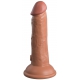 Vibrierender Dildo 2Density Six - 15.5 x 4cm Latino