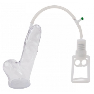 Frohle Fröhle pompa realistica per il pene 21 x 4,5 cm - Impugnatura