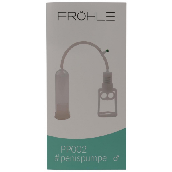 Pompa per pene Pro Fröhle 18 x 4,5 cm - Impugnatura
