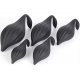 Bulby Silicone Plug M 14 x 7cm Black