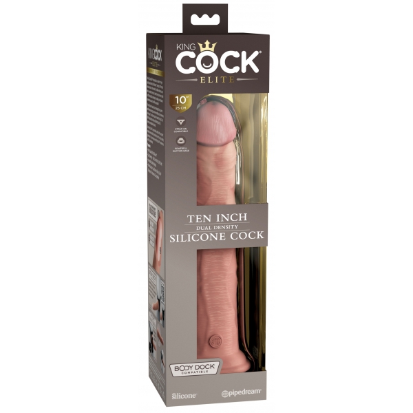 2Density Tien realistische dildo - 25 x 5cm