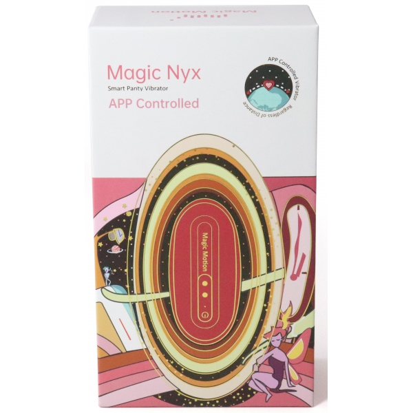Stimulateur de clitoris connecté Magic Nyx Rouge