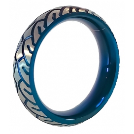 Blue Racer Metall Cockring