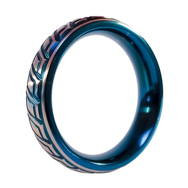Blue Wave Metall Cockring