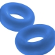 Set of 2 Stiffy Bulge Blue Cockrings