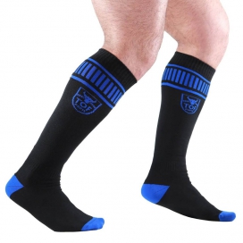 TOF Paris FOOTISH High Socks Black-Blue