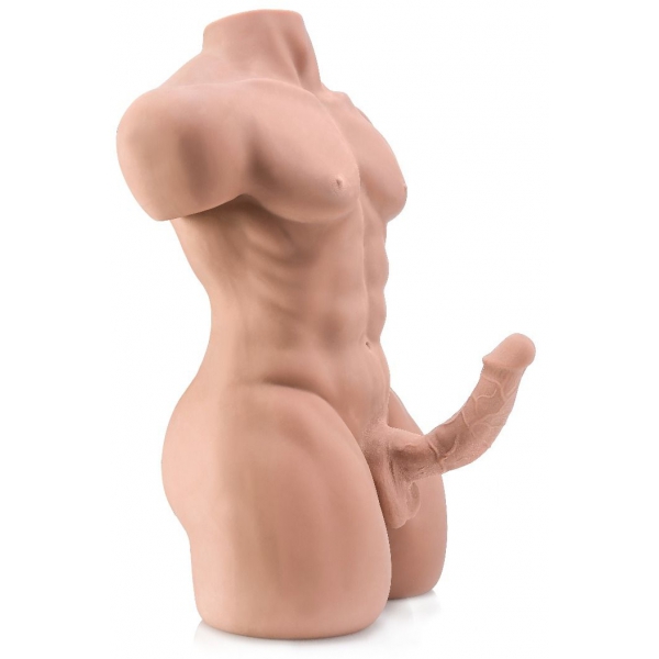 Realistischer Masturbator Körper Darius Penis 20cm