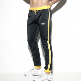 BON VOYAGE Jogging suit Black-Yellow