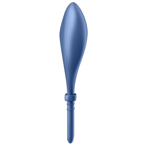 Bullseye Satisfyer Connected Vibrating Cockring Azul