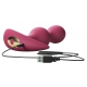 Plug vibrador Twinny Bud 10,5 x 3cm Rosa