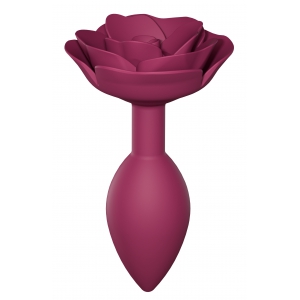 Love to Love Plug anal bijou Open Roses M 8 x 3.3cm Rose