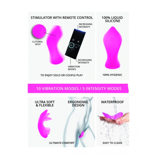 Klitoris-Stimulator Hot Spot Rose