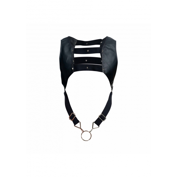 DNGEON Harness and Cockring Black