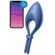 Connected vibrating cockring Bullseye Satisfyer Blue