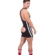 Rugloos Singlet DASTIN Zwart