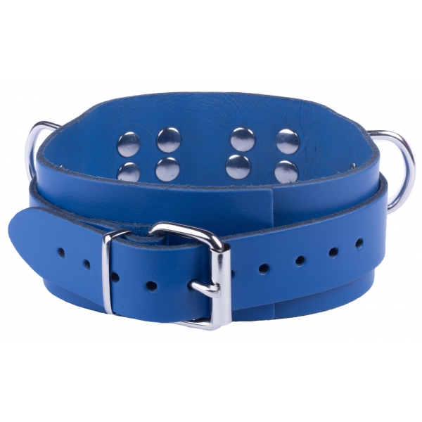 Collana in pelle ultra blu