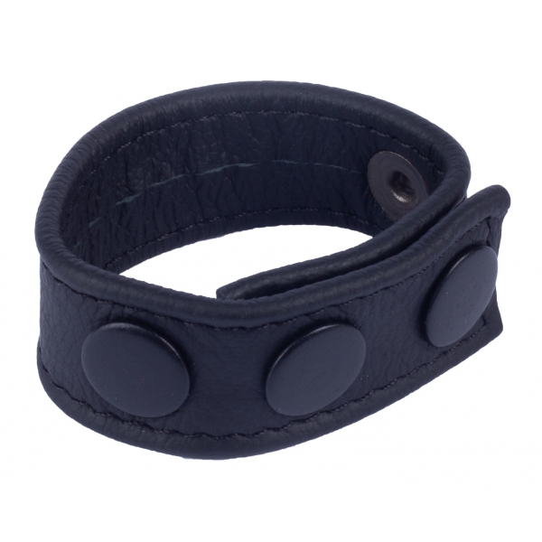 Cocky Leather Cockring Black