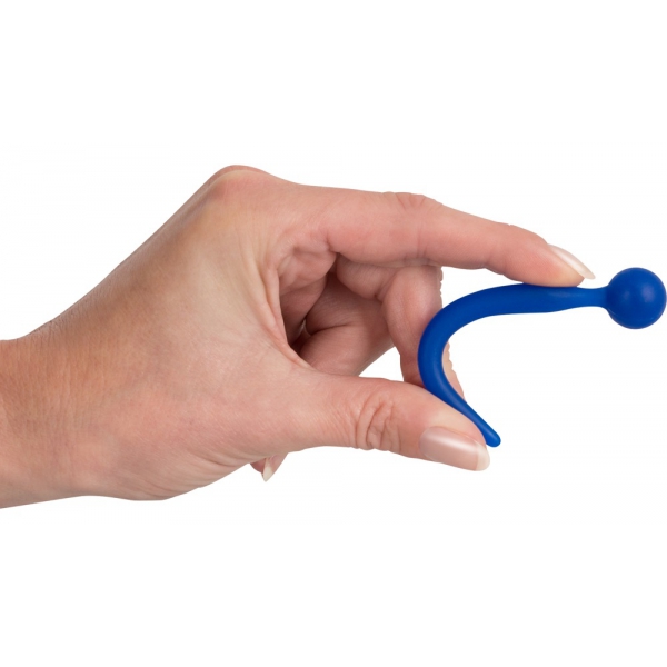 Plug Penis Stop Sperm 8cm - Diâmetro 4-8mm Azul
