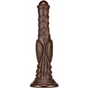 Animalorny Dildo Monster Hond Lang 26 x 6cm Donkerbruin