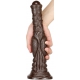 Dildo Monster Hond Lang 26 x 6cm Donkerbruin