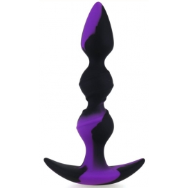 Tapón de silicona Three Pal 15 x 3,2cm Negro-Morado