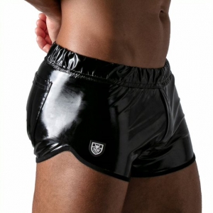 TOF Paris Mini Short VINYL Black