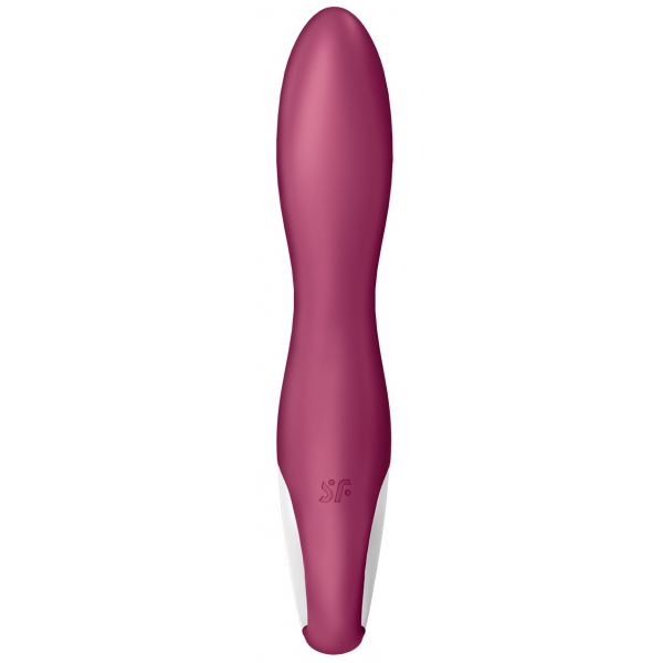 Vibro Rabbit Connected Heated Affair Satisfator 20cm Purple