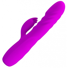 Vibro Conejo Melanie Pretty Love 21cm Morado