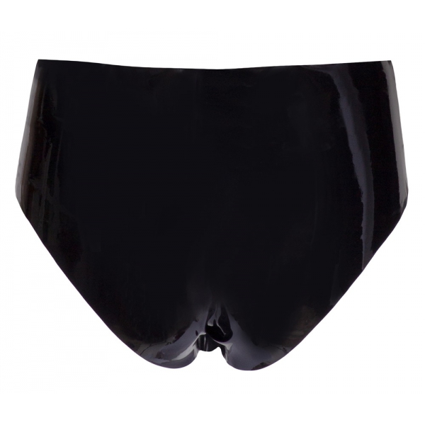 Latex briefs with beaded penis cover