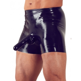 The Latex Collection Latex boxershorts met penis en anale omhulsels