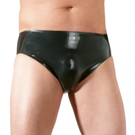 The Latex Collection Latex Briefs with Dildo 14.5 x 3cm