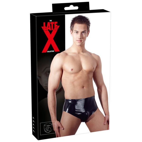 Latex onderbroek met sponsprop 11 x 4cm