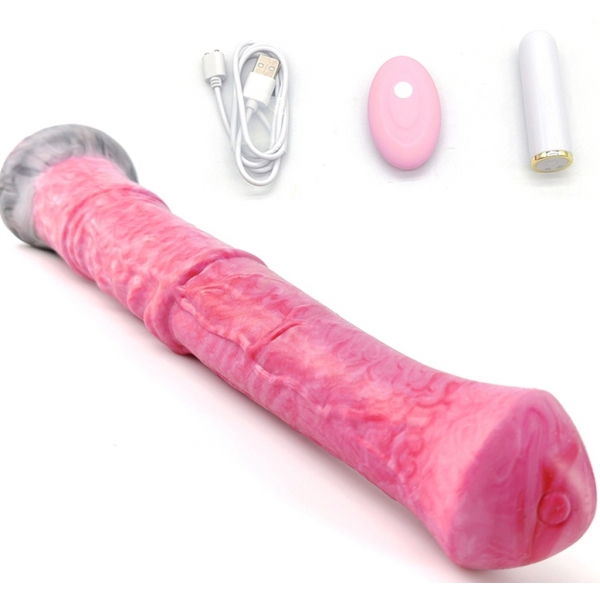 Vibrerend dildo monster Viby Horse 27 x 5cm