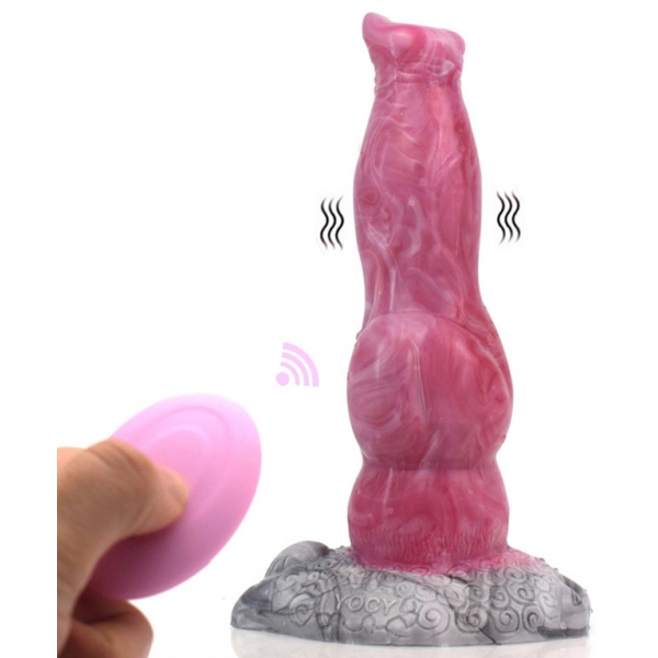 Consolador vibrador Viby Wolf 18 x 5,7cm